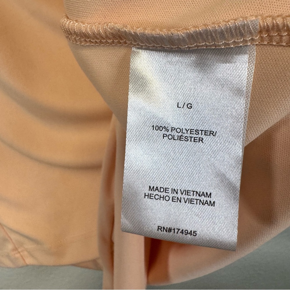 Reel Life Ladies UV Long Sleeve Tee Peach Parfait Size L - Picture 6 of 12